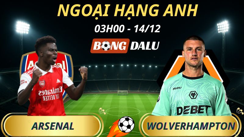 Soi Kèo Nhà Cái Arsenal – Wolverhampton: 03h00 – 14/12/2025 – Ngoại hạng Anh